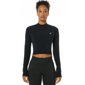  Asics Seamless Crop Top, Damen-Fitness-T-Shirt, Größe M