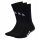  Adidas Socken, schwarz/weiß, Größe 45-48
