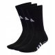  Adidas Socken, schwarz/weiß, Größe 45-48