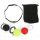  Reflex Silikongel-Boxball mit Trainingsband, 3 Stück