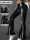  SHEIN Damenmode Schwarz-Weiß Yogahose Fitnesshose L