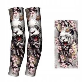  Fahrradärmel Temporäres Tattoo Grün 57-59 cm