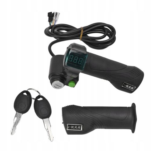  E-Bike-Lenker mit Schlüssel und Display, 2-tlg.