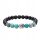  Steinarmband, dehnbar, Yoga, Angst, 6,6-8,2 Zoll