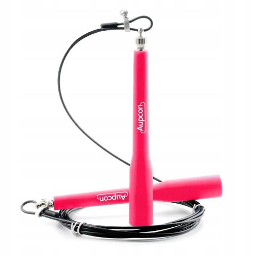 AUPCON Speed-Jump-Seil, verstellbares Springseil, 360-Grad-Drehgelenk, Metallbalg