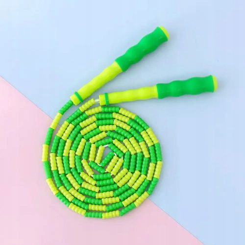  Signable segmentiertes Fitness-Springseil ohne Knoten, weiche Perle, weiches Perlenspringen