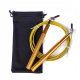  Crossfit Speed Jump Rope 3M METALLLAGER Griff verstellbares Springseil F