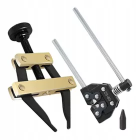    Ein Werkzeugsatz zum Ersetzen einer Fahrradkette von 0,25 bis 0,75 Zoll