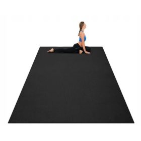    Gymnastikmatte, dick, rutschfest, 183 cm x 122 cm, Gymnastik, Yoga, Fitness