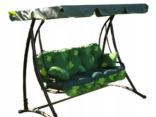  KISSEN FÜR GARTENSCHAUKEL 175CM plus DACH