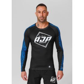    Langarm-Rashguard für Herren Pitbull Technical Performance Pro+ Big Logo AJC