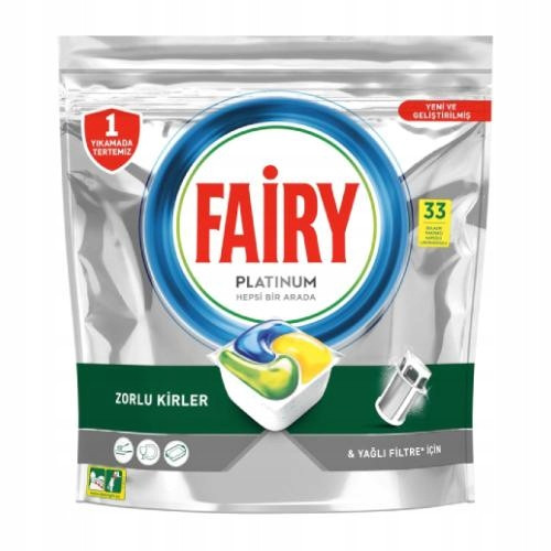  FAIRY Platinum Spülmaschinenkapseln, 33 Stück