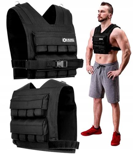  Verstellbare, gewichtete Trainingsweste, 16 kg, bequem