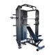  Trainingstor Smith-Kran Dual Crossover-Übungsrolle + Bank