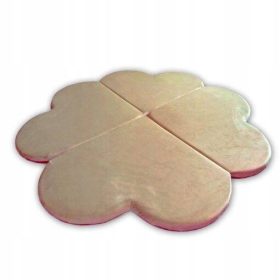 Kleeblatt-Spielmatte 120 cm – beige