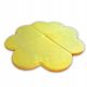  Kleeblatt-Spielmatte 120 cm – gelb