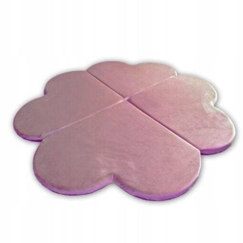  Kleeblatt-Spielmatte 120 cm – rosa