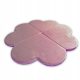  Kleeblatt-Spielmatte 120 cm – rosa