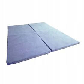  quadratische Spielmatte 120 cm - blau
