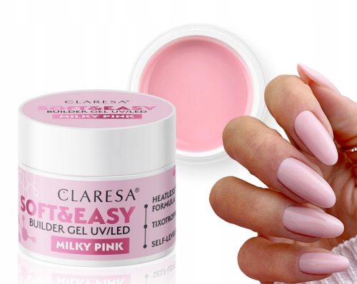  Claresa Soft&Easy Builder Gel Milky Pink 45 g Aufbaugel