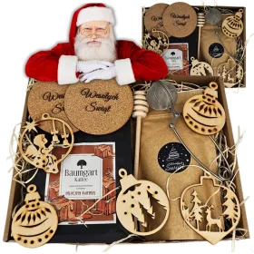    FERTIGES SET GESCHENKKORB GESCHENKBOX XL KAFFEE TEE BABBLES INTENDER