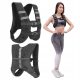  Schwarze Trainingsweste mit einem 5-kg-Gewicht KTO05 HMS