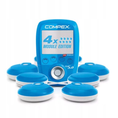  Compex FIT 5.0 Elektrostimulator – 4 Module – Aktion zum Nikolaustag