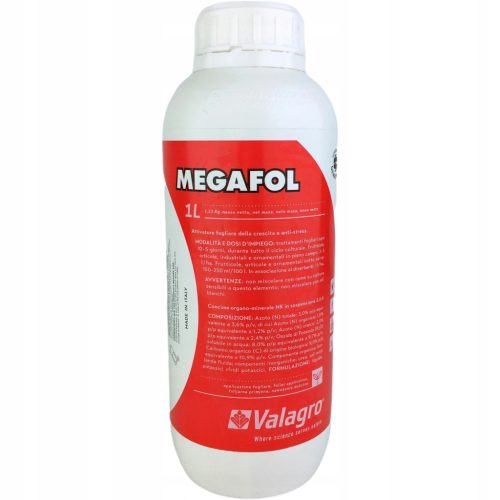 MEGAFOL 1L von Valagro - Biostimulator und Wachstumsaktivator für Pflanzen
