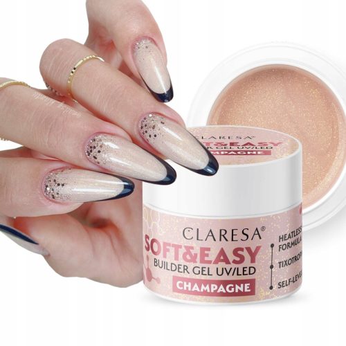  Claresa CHAMPAGNE Nagelaufbaugel 90g