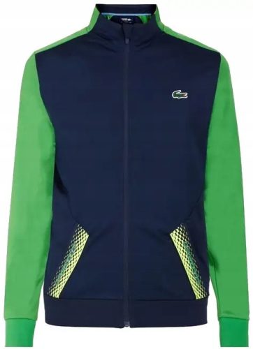  Sportliches Herren-Sweatshirt von LACOSTE mit Reißverschluss, Größe S, ohne Kapuze