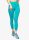  Under Armour Meridian Ankle Leg Pintuk Damen-Leggings – Blaugrün/Silber M