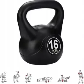    16 kg Kettlebell Russische Kettlebell 16 kg Training Sport Fitnessstudio