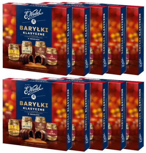 Baryłki Classic von E.Wedel - Exquisite Schokoladenpralinen mit Alkoholfüllung