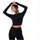  AM8626 KURZES TRAININGS-T-SHIRT FÜR DAMEN MIT LANGEN ÄRMELN JACK WILLS 40