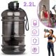  2,2-L-WASSERFLASCHE MIT GRIFF, TRAGBARE SPORTWASSERKRUGE