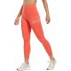  REEBOK LEGGINGS, LANG S, ORANGE, TÜRKIS