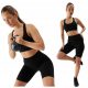  4F SEAMLESS Shorts Gamaschen Leggings TRAINING Radfahren TFSHF496 > M/L