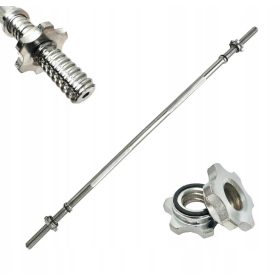  Hals leicht gebrochene Langhantel 120 cm 25 mm Stahl