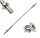  Hals leicht gebrochene Langhantel 120 cm 25 mm Stahl