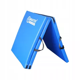  Faltbare 3-teilige Gymnastikmatte MASTER 180 x 60 x 3,5 cm