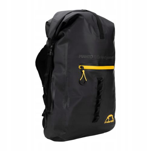  MANTO Roll Top New York Trainingsrucksack schwarz MNB003_BLK_UNI OS