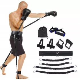    Set Widerstandsbänder für Box- und Sprungtraining Muscleforge KF-69 12-tlg.