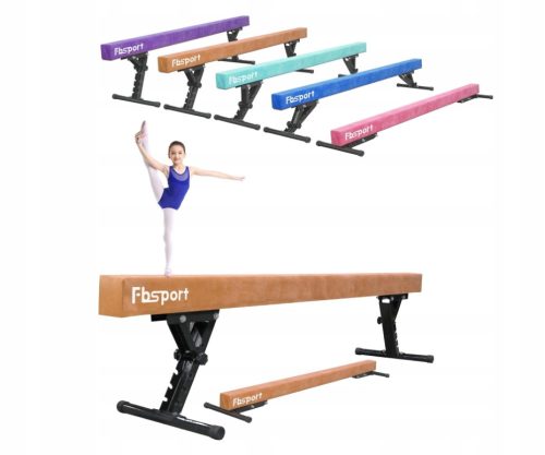  FBSPORT GYMNASTIKBALKEN TÜRKIS 240cm