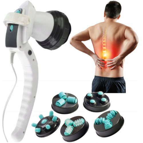  RÜCKENMASSAGEGERÄT MIT INFRAROT-SET MIT SPITZEN