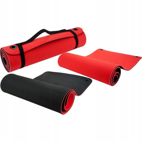  YOGA- UND FITNESS-ÜBUNGSMATTE, RUTSCHFEST TPE 173x61x1 PURE 2 IMPORVE