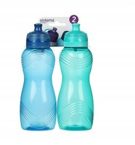  Sistema Hydrate Twist Bottle Wasserflasche 2x 600 ml