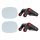  4 Räder Ab Roller Fitnessgerät mit Matte, geräuschloser Bauchroller für