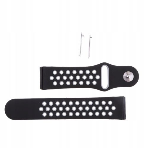  Packung mit 23 mm Silikonschlaufenarmband für die Uhr