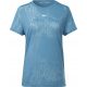  Blaues kurzärmeliges Sport-T-Shirt für Damen Reebok Burnout rM