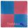  YOSHIMAT SPARK Puzzlematte 1m2 x 1m2 x 4 cm blau und rot
